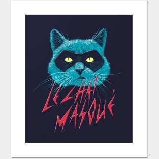 Le Chat Masqué Posters and Art